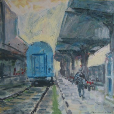 Pintura intitulada "#9611" por Vasyl, Obras de arte originais