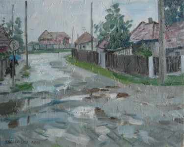 Painting titled "'EARLY SPRING 2'  2…" by Vasyl, Original Artwork, Oil