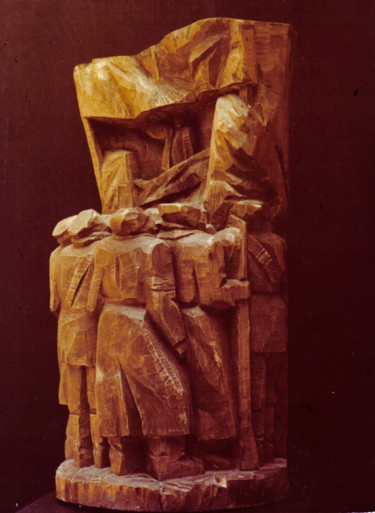 Sculpture titled "''Historical scene'…" by Vasyl, Original Artwork