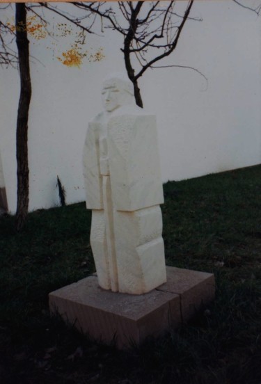 Sculpture titled "sheeper" by Vasyl, Original Artwork, Stone