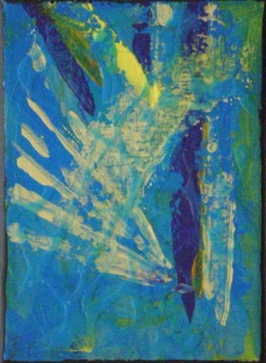 Painting titled "damselfly" by Vcasey, Original Artwork
