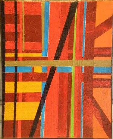 Painting titled "abstraction" by Vcasey, Original Artwork