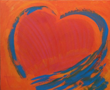 Painting titled "FloodOfLove (PROJEC…" by Vcasey, Original Artwork