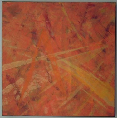 Painting titled "solarflare" by Vcasey, Original Artwork