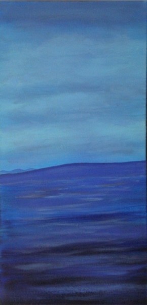 Painting titled "blue day" by Vcasey, Original Artwork