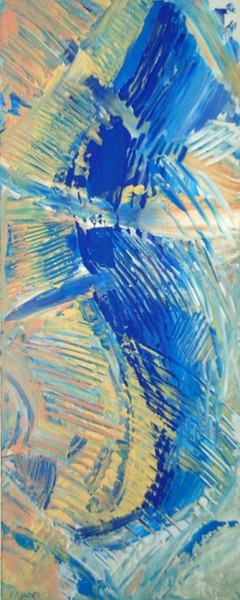 Peinture intitulée "Seahorse" par Vcasey, Œuvre d'art originale