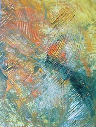 Painting titled "DESERT WIND" by Vcasey, Original Artwork