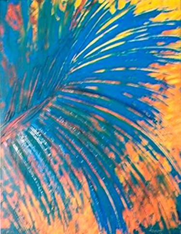 Painting titled "PALM" by Vcasey, Original Artwork