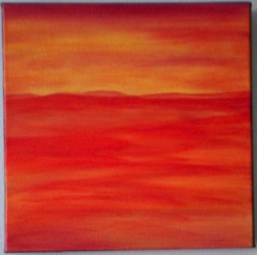 Painting titled "desert sky" by Vcasey, Original Artwork