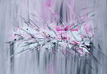 제목이 "Sakura trees"인 미술작품 Veartci로, 원작, 아크릴 목재 패널에 장착됨