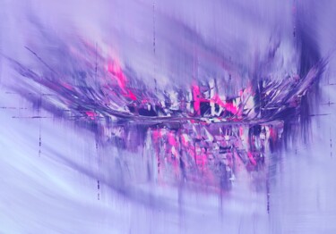 Картина под названием "Bridge of sounds" - Veartci, Подлинное произведение искусства, Акрил Установлен на Деревянная панель