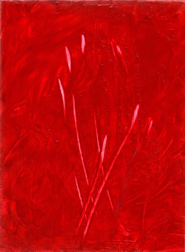 Картина под названием "26. Scratch" - Veera Zukova, Подлинное произведение искусства, Акрил Установлен на Деревянная рама дл…