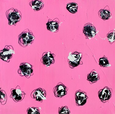 Картина под названием "39.Champagne au mat…" - Veera Zukova, Подлинное произведение искусства, Акрил Установлен на Деревянна…