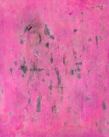 Картина под названием "108. Purple Rain: A…" - Veera Zukova, Подлинное произведение искусства, Акрил Установлен на Деревянна…