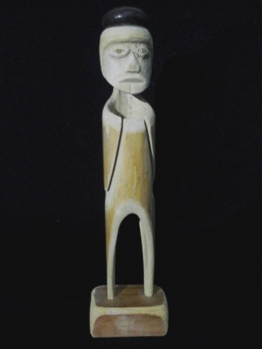 Скульптура под названием "Homme Africain" - Vegeto, Подлинное произведение искусства, Другой