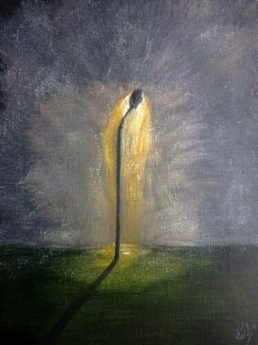 Pintura titulada "Одиночество" por Veisart, Obra de arte original, Oleo