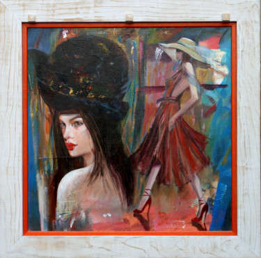 Melancholy Painting titled "Melancholy" by Veljko Martinovic, Original Art, Acrylic
