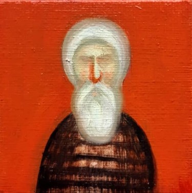Картина под названием ""portrait"" - Aleksandar Velichkovski, Подлинное произведение искусства, Масло