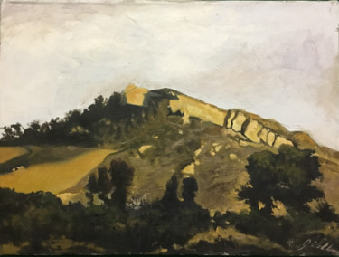 Pittura intitolato "Landscape 1" da Vella, Opera d'arte originale, Olio
