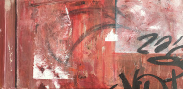 Pittura intitolato "Banner 3" da Vella, Opera d'arte originale, Olio