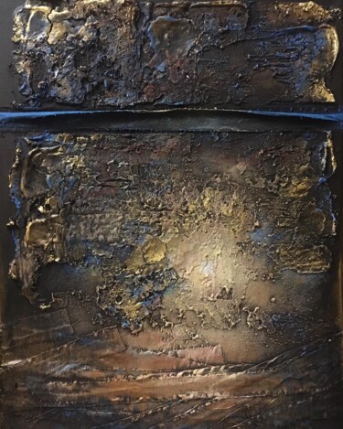 Pittura intitolato "Свет Из тьмы" da Venera Mars, Opera d'arte originale, Acrilico