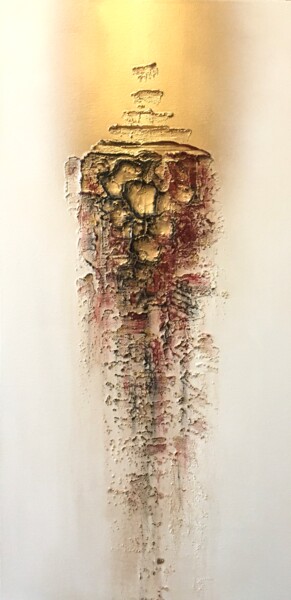 Картина под названием "Через Призму Времени" - Venera Mars, Подлинное произведение искусства, Акрил