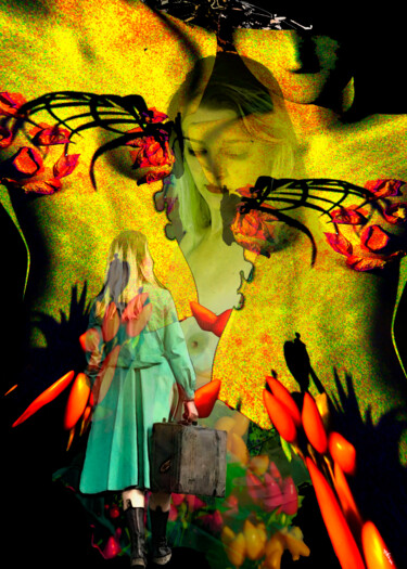 Digital Arts titled "Alice" by Robert Venezia, Original Artwork, Digital Painting