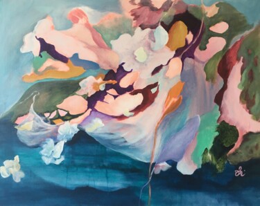 Au coeur de la création Peinture intitulée "Au coeur de la créa…" par Vénie, Œuvre d'art originale, Acrylique