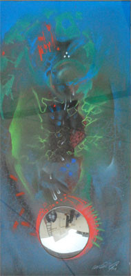 Painting titled "Research009" by Vennimalai, Original Artwork