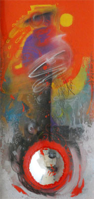 Painting titled "Research010" by Vennimalai, Original Artwork