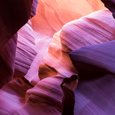 Фотография под названием "The Antelope Canyon" - Ventdusud, Подлинное произведение искусства