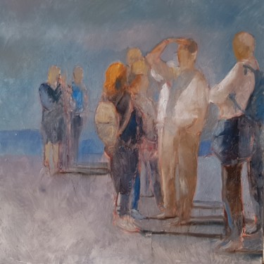 Pittura intitolato "People" da Stefano Venturini, Opera d'arte originale, Olio