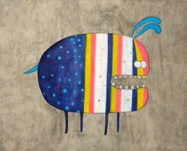 The Unbearable Lightness of Being Pintura titulada "The Unbearable Ligh…" por Ventzislav Dikov - Maestro Online, Obra de arte original, Oleo Montado en Bastid…