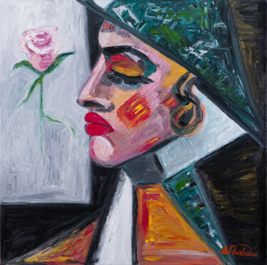 Картина под названием "Caprice" - Вера Гвильдис, Подлинное произведение искусства, Масло