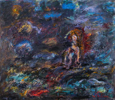 Pittura intitolato "Conversations with…" da Vera Gvildis, Opera d'arte originale, Acrilico