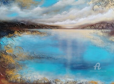 Painting titled ""A new day“" by Vera Hoi, Original Artwork, Acrylic