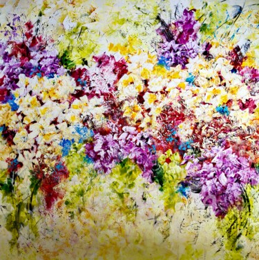 Peinture intitulée ""Delight"" par Vera Hoi, Œuvre d'art originale, Acrylique