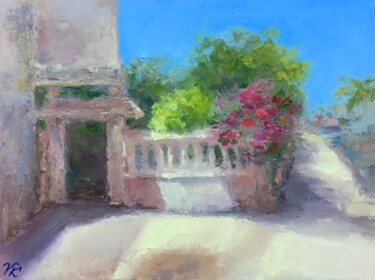 Painting titled "Siesta" by Vera Klimova, Original Artwork, Oil