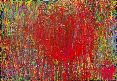 Malerei mit dem Titel "NOTHING BUT LOVE" von Vera Klimova, Original-Kunstwerk, Acryl