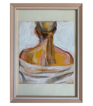 Pittura intitolato "Shoulders" da Vera Tepliakova, Opera d'arte originale, Pastello