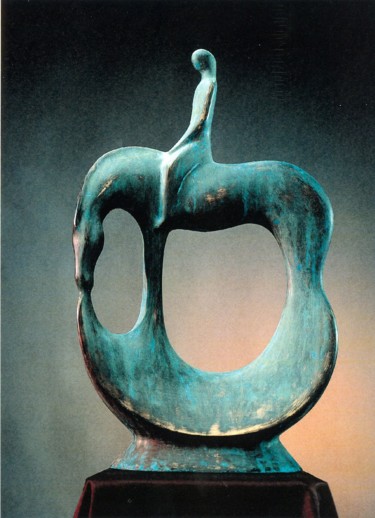 Sculpture titled "3" by Vera World Fine Art Festival, Original Artwork, Metals