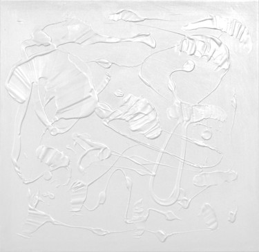 Ζωγραφική με τίτλο "Mind texture I" από Verad, Αυθεντικά έργα τέχνης, Ακρυλικό Τοποθετήθηκε στο Ξύλινο φορείο σκελετό