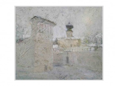 Painting titled "Pskov" by Vera Lagutenkova, Original Artwork