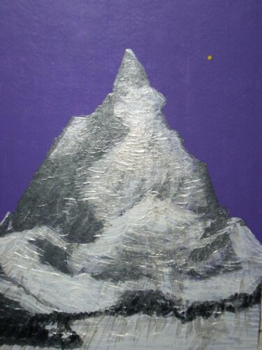 Painting titled "Matterhorn." by Veranika Bo, Original Artwork
