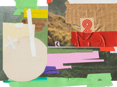 Collages intitolato "Road 2" da Vercmagnus, Opera d'arte originale, Collages