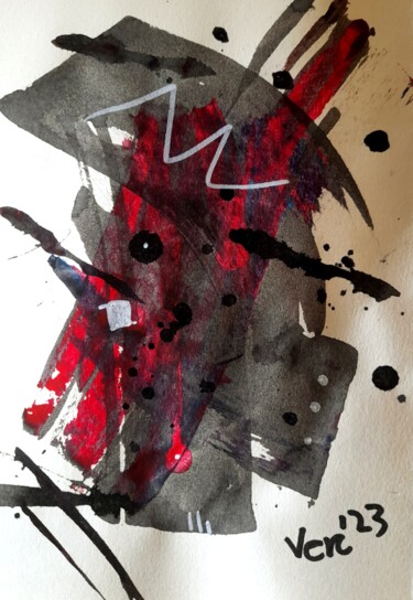 Malerei mit dem Titel "Abstract - 8" von Vercmagnus, Original-Kunstwerk, Acryl