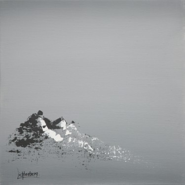 Peinture intitulée "Montagne de cendres…" par Verena Von Lichtenberg, Œuvre d'art originale, Acrylique