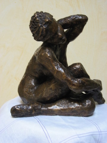 Sculpture intitulée ""Intime Créatrice"…" par Gérard Verger, Œuvre d'art originale