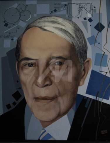Доктор физико-математических наук Урусовский И.А. 60x50 cm © - Vermishev