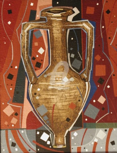 Pittura intitolato "Амфора" da Vermishev, Opera d'arte originale, Altro